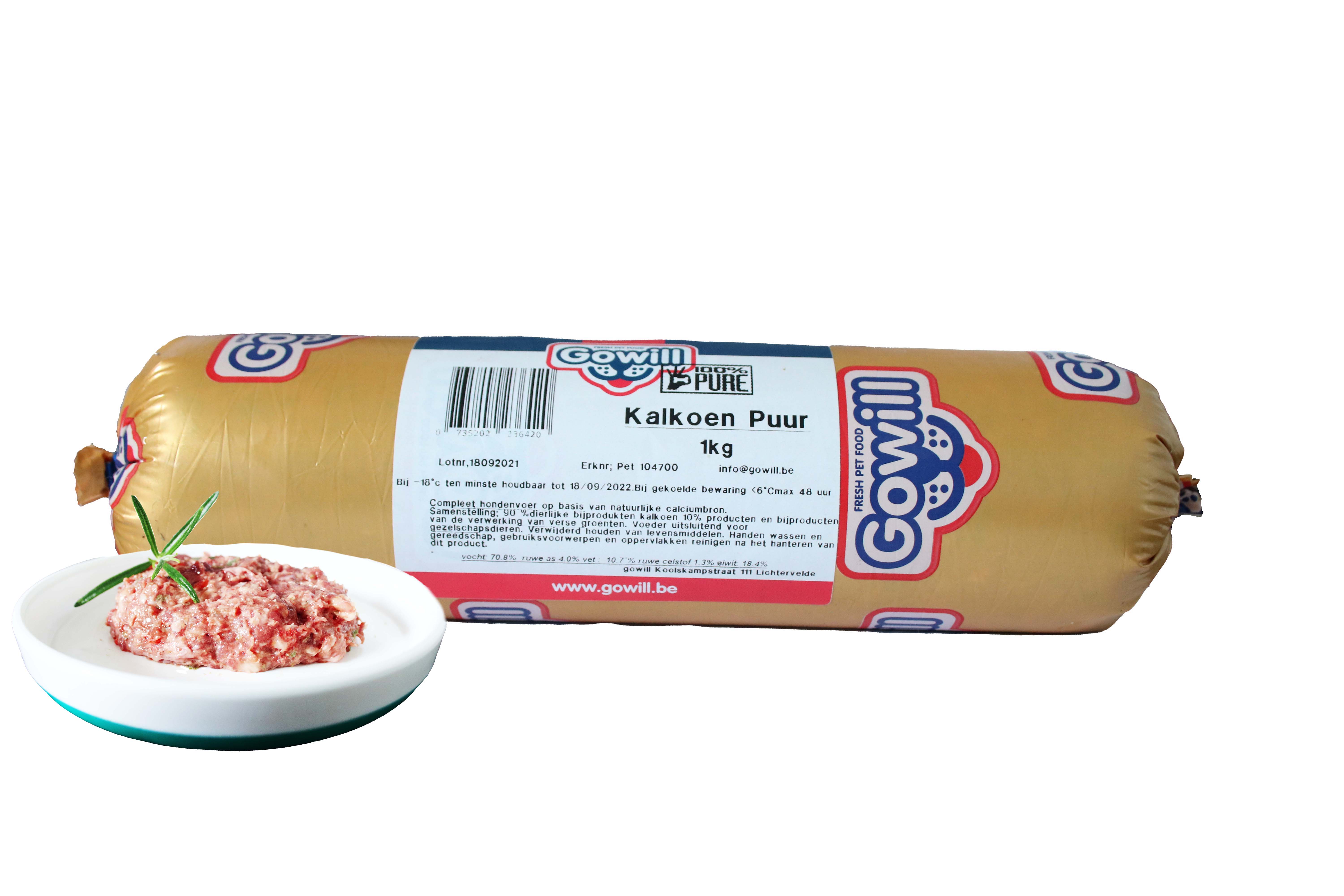 Gowill Kalkoen Puur